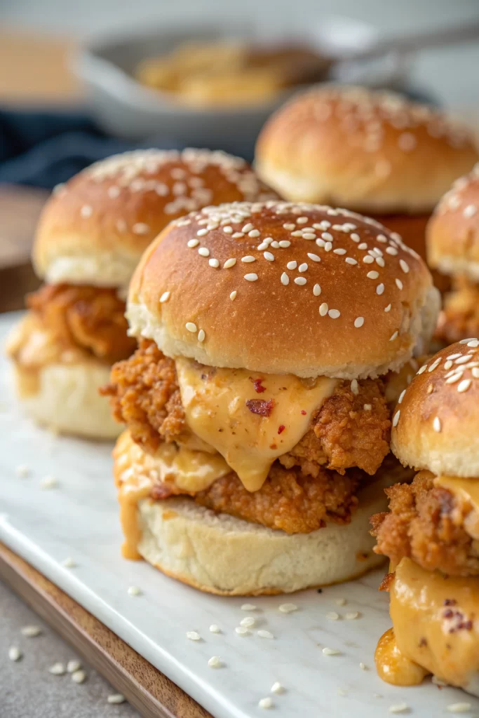 Bang Bang Chicken Sliders Recipe