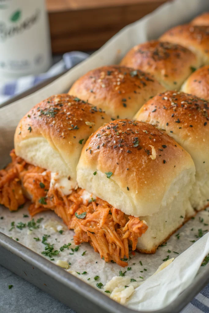 Buffalo Chicken Sliders Recipe