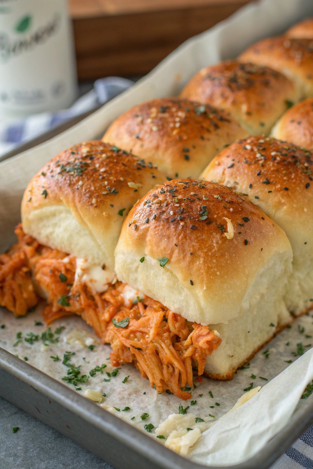 Buffalo Chicken Sliders Recipe