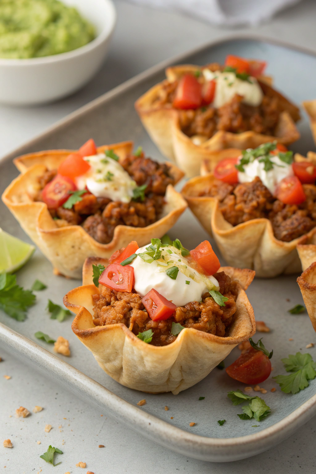 Easy Taco Cups Recipe