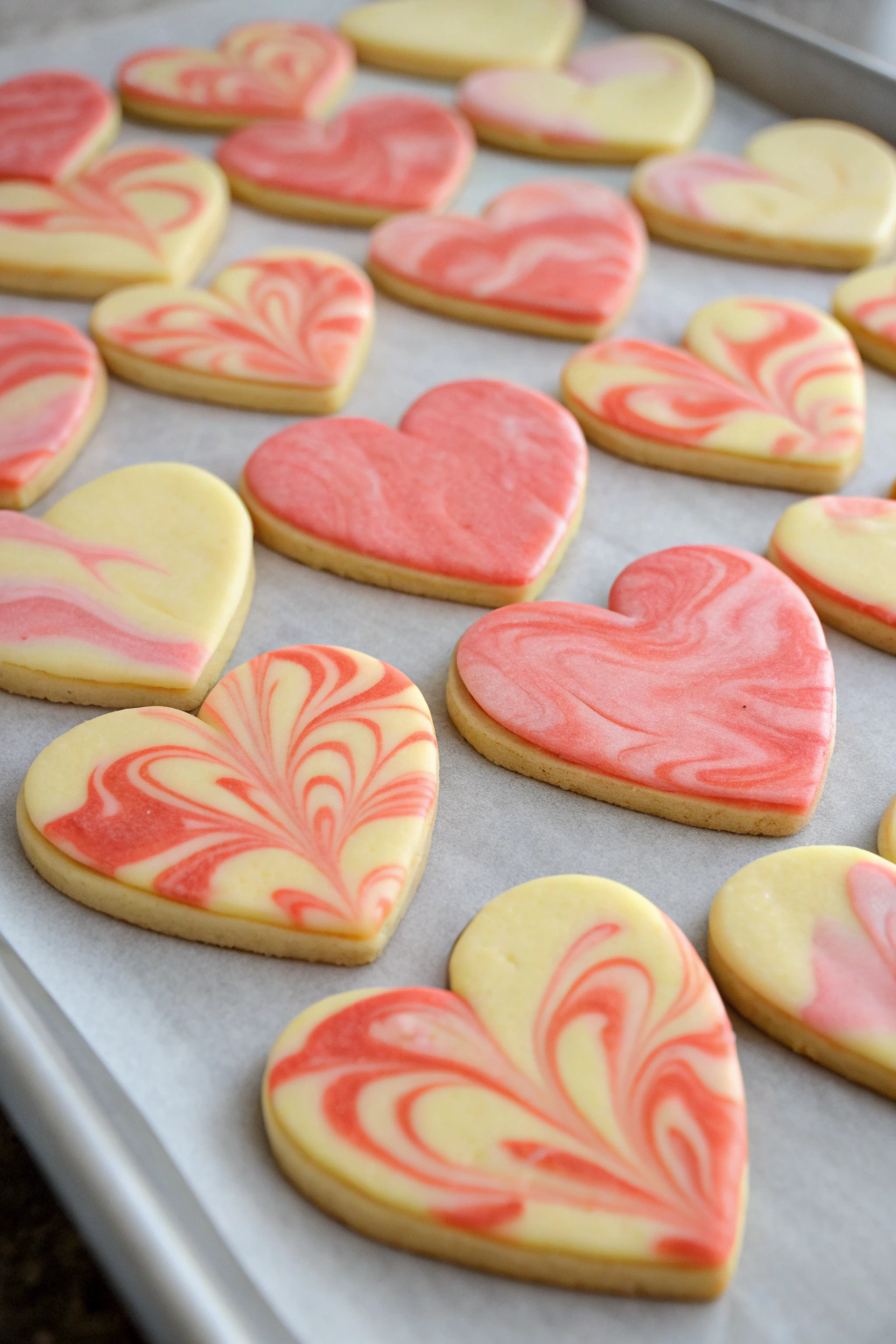Heart-Shaped Valentine's Day Cookies Recipe