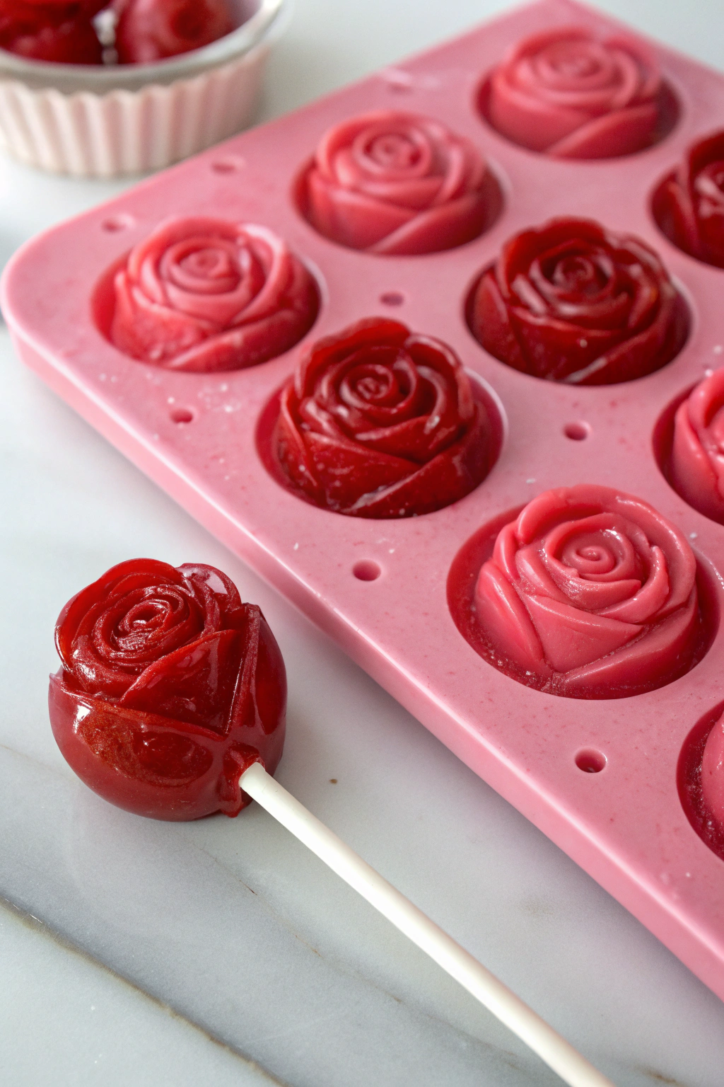 Marshmallows Blooming Roses Recipe