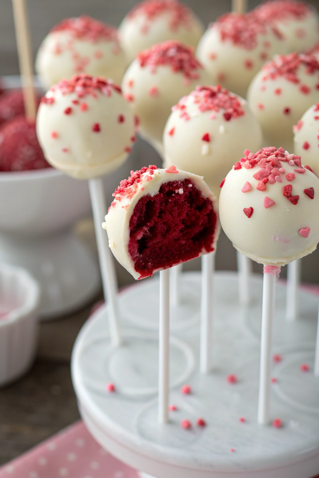 Red Velvet Cake Pops Recipe